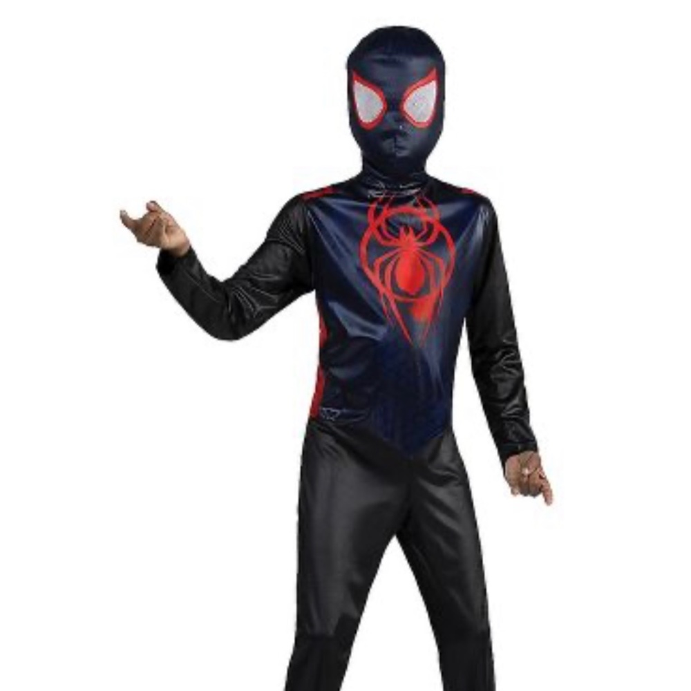 Jazwares Spider-man across the spider-verse miles morales med 8-10 nwt.